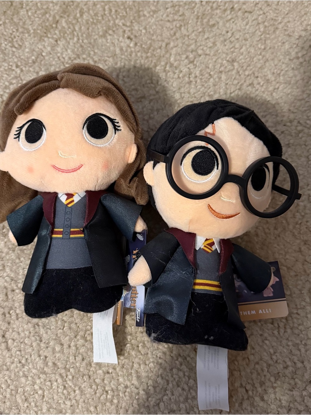 Harry and Hermione Plush Doll Set